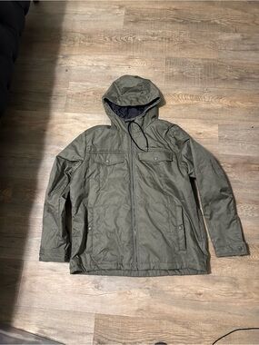 Columbia Olive Green Hooded Jacket